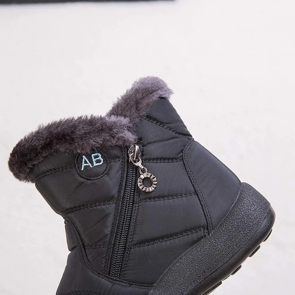 Women Boots Winter Waterproof Snow Booties for Ladies 2024 Womens Snow Boots Winter Shoes Warm Fur Lined Winter Shoes Women Waterproof Tennis Shoes Womens Snow Booties Men