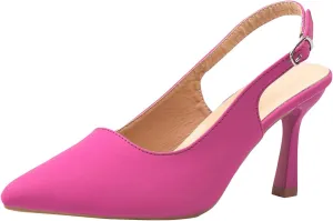 Women's 2025 Elegant Trendy Sandals Hook and Eye Solid High Heel Closed Toe Cusp Summer Shoe Spring Sexy Sandal