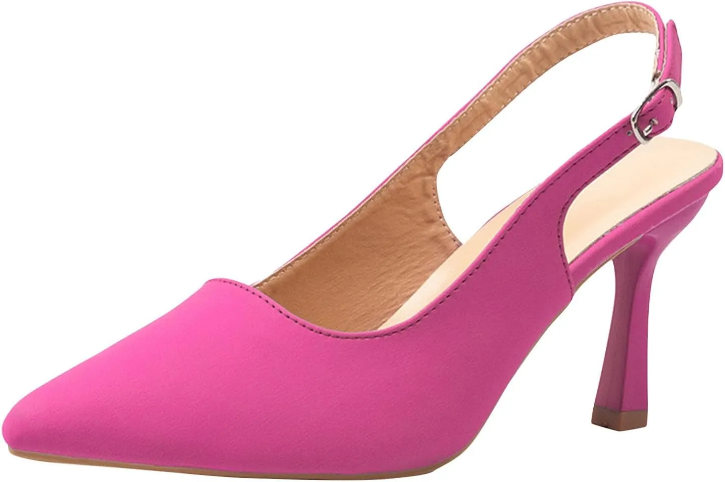 Women's 2025 Elegant Trendy Sandals Hook and Eye Solid High Heel Closed Toe Cusp Summer Shoe Spring Sexy Sandal