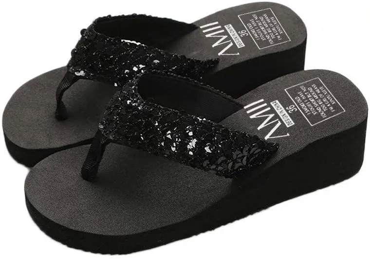 Women's Arch Support Flip Flops Comfort Walking Summer Beach Thong Sandals Breathable Casual Slippers