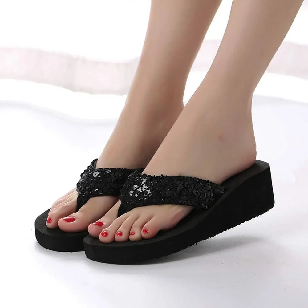 Women's Arch Support Flip Flops Comfort Walking Summer Beach Thong Sandals Breathable Casual Slippers