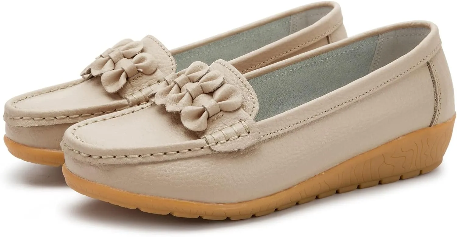 Womens Dress Shoes with Arch Support Loafers for Women Wide Wide Toe Box Trendy Casualfashion Round Toe Christmas Tennis Shoes for Women Women Tennis Shoes