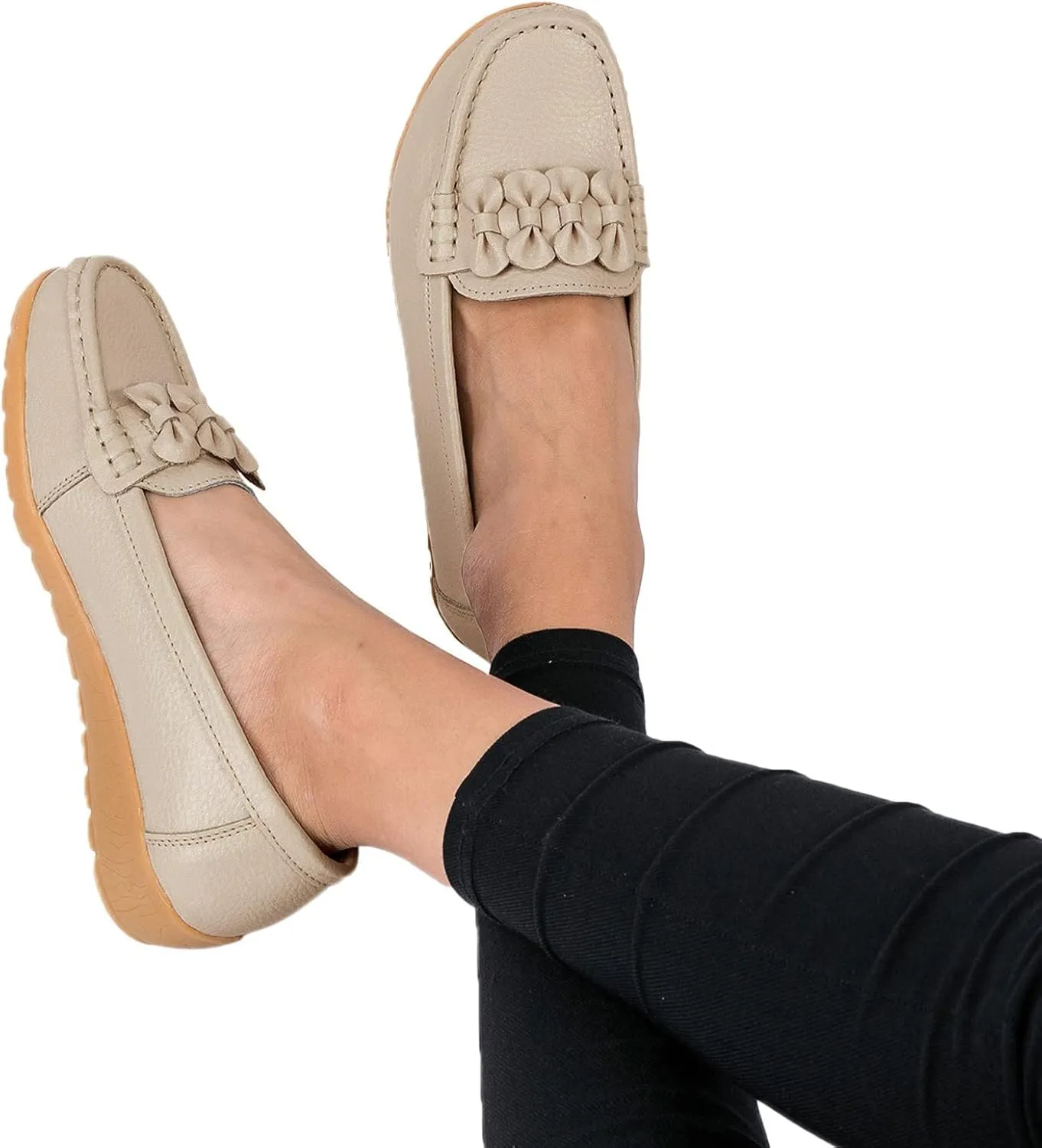 Womens Dress Shoes with Arch Support Loafers for Women Wide Wide Toe Box Trendy Casualfashion Round Toe Christmas Tennis Shoes for Women Women Tennis Shoes