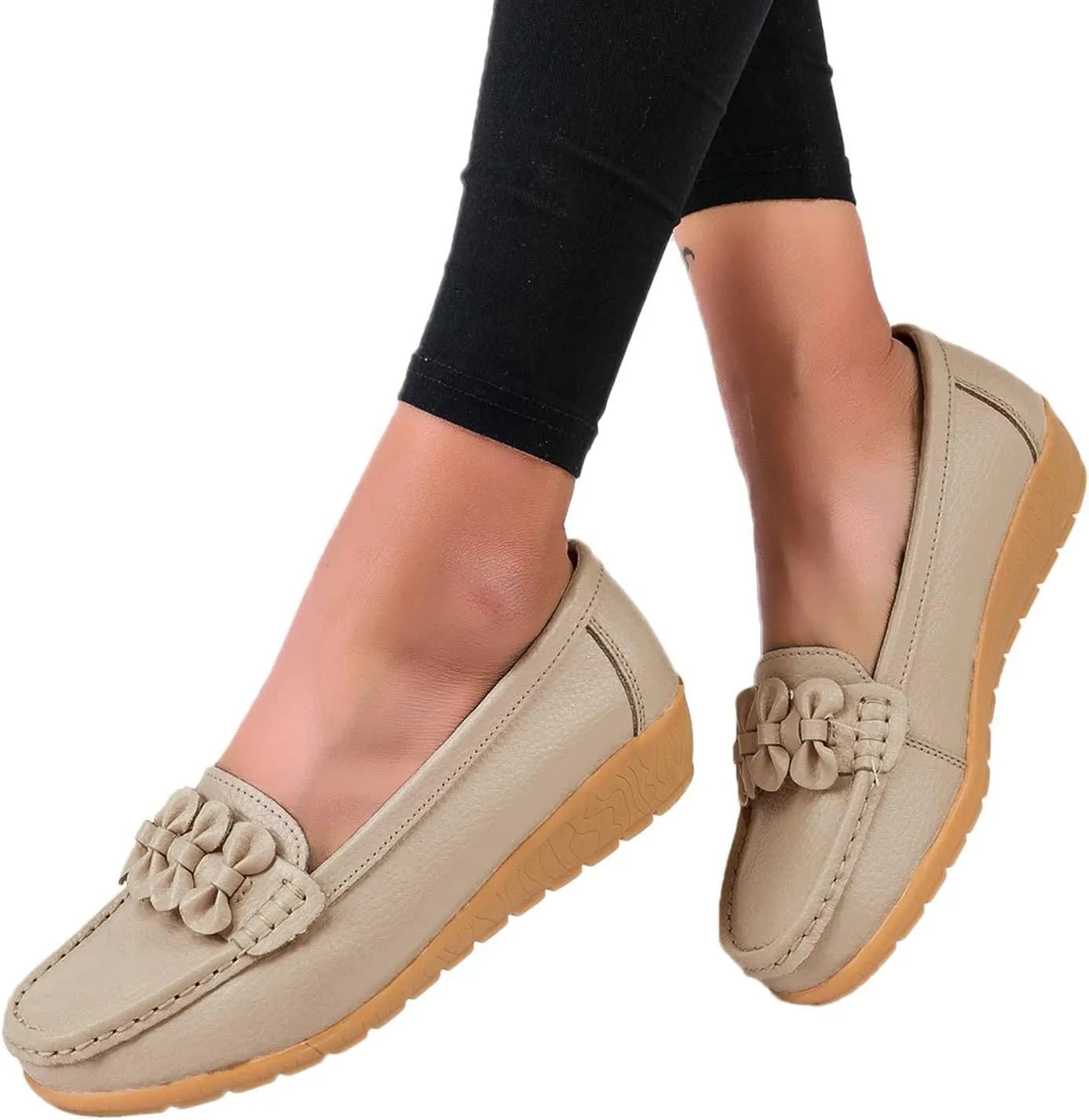 Womens Dress Shoes with Arch Support Loafers for Women Wide Wide Toe Box Trendy Casualfashion Round Toe Christmas Tennis Shoes for Women Women Tennis Shoes