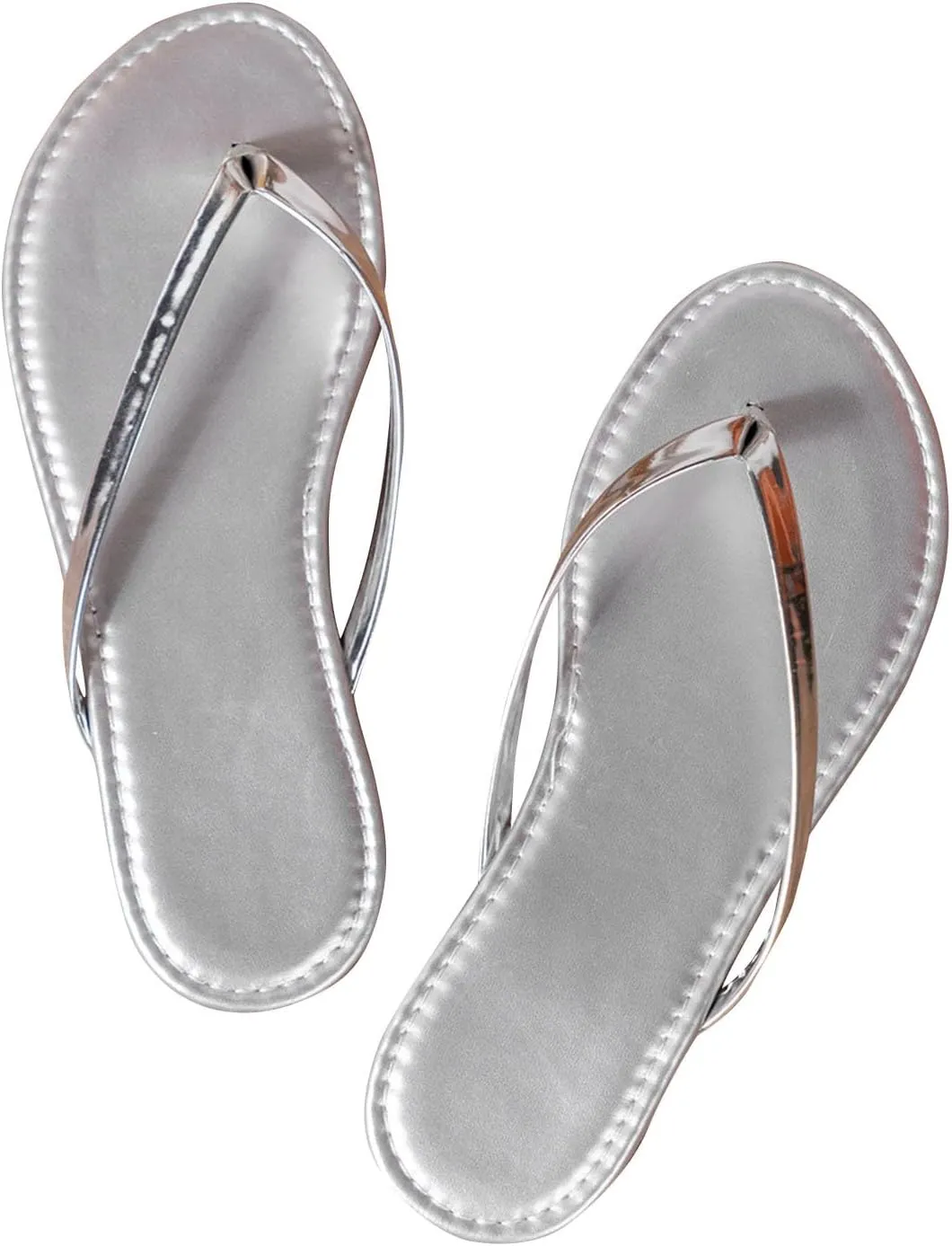 Women's Flip Flops Comfort Summer Flat Thong Slippers Walking Indoor Outdoor Flip-Flops Beach Clip Toe Slide Sandal