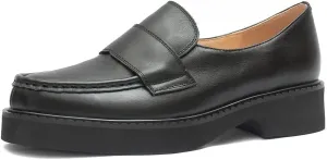 Women's Platform Leather Loafer