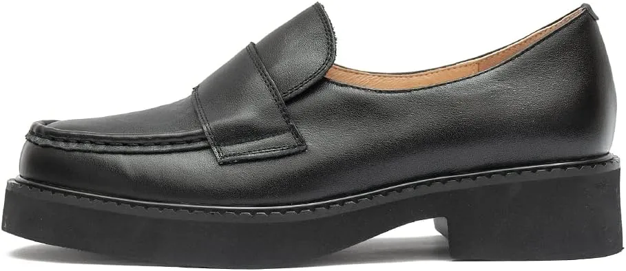 Women's Platform Leather Loafer
