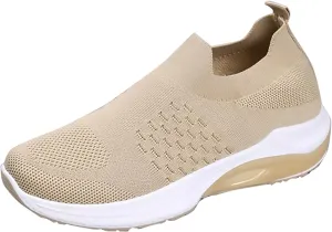 Womens Shoes FlatsWomens Walking Sneakers Wide Width Loafers for Women Closed Head Cute Cozy Women's Christmas Shoes Wide Toe Box Trendy Casual