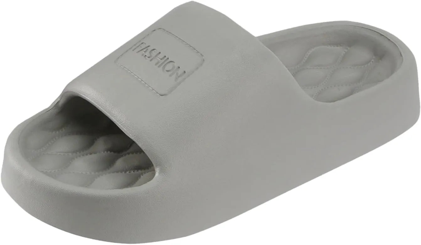 Womens Slides Shower Slippers Bathroom Sandals Versatile Sandals Comfortable Walking Sandal for Women