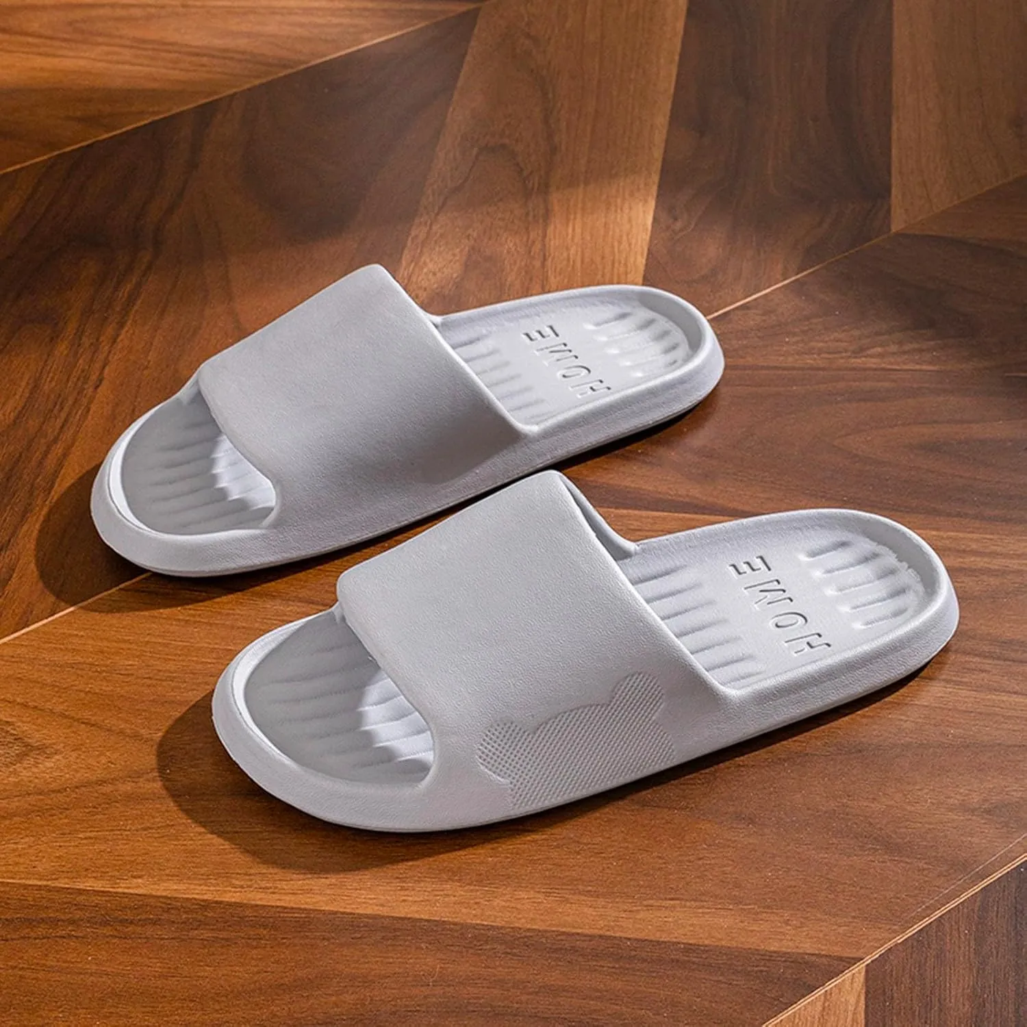 Women's Soft Flat Soled Sandal Open Toe Shower Shoes Bathroom Sandals Beach Sandals Travel Slippers for Women