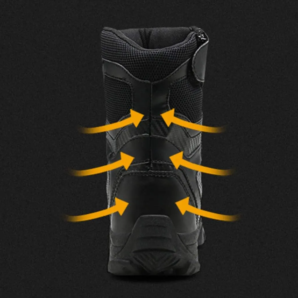 Wygwlg Mens Army Tactical Military Boots Durable Recon Special Forces Boot Non-slip Desert Jungle Action Combat Boots